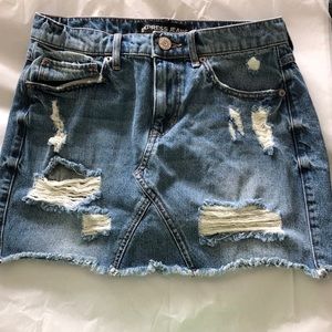 Express Denim  skirt